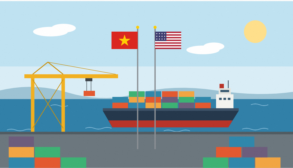 Vietnam’s Trade Surplus with the US Grows as Trade Negotiations Near Completion